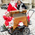 Posing with Santa